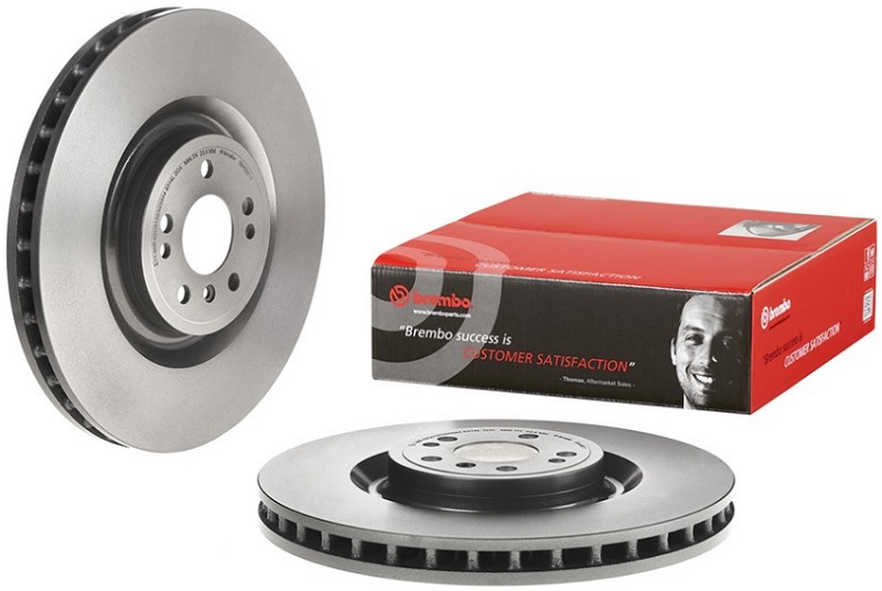 Диск тормозной передний Mercedes M-CLASS Brembo 09.A960.11, D=375 мм