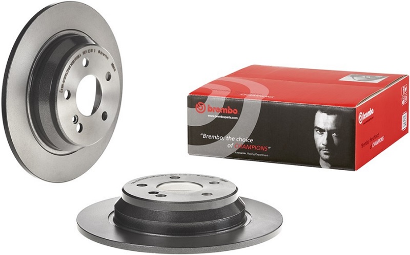 Диск тормозной передний Mercedes SL Brembo 08.B844.11, D=300 мм