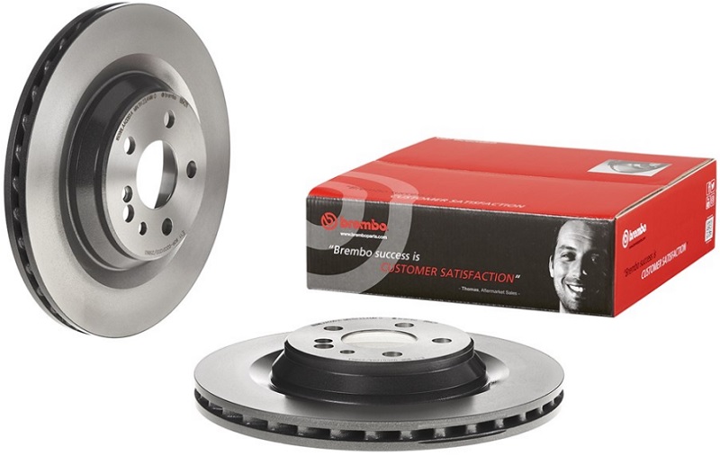 Диск тормозной задний Mercedes S-CLASS Brembo 09.B842.11, D=330 мм