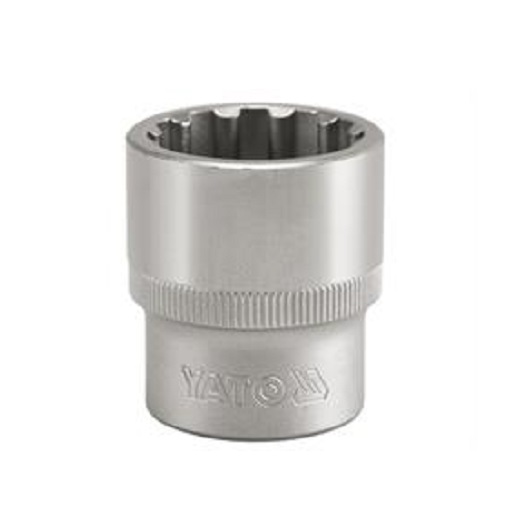 Головка торцевая Yato YT1470 (18 мм, SPLINE, 1/2)