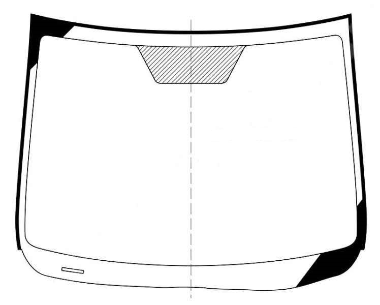 Стекло лобовое BMW X6 XYG 2498AGNIMVZ LFW/X 