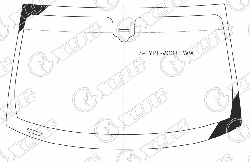 Стекло лобовое JAGUAR S-TYPE XYG S-TYPE-VCS LFW/X 