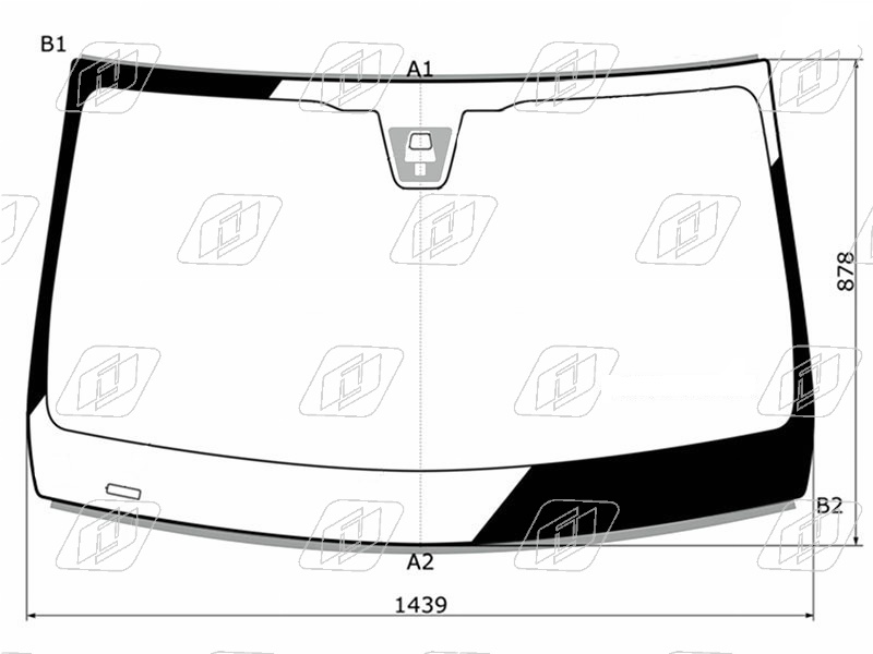 Стекло лобовое MERCEDES-BENZ E-CLASS FUYAO 5392AGNCMVZ