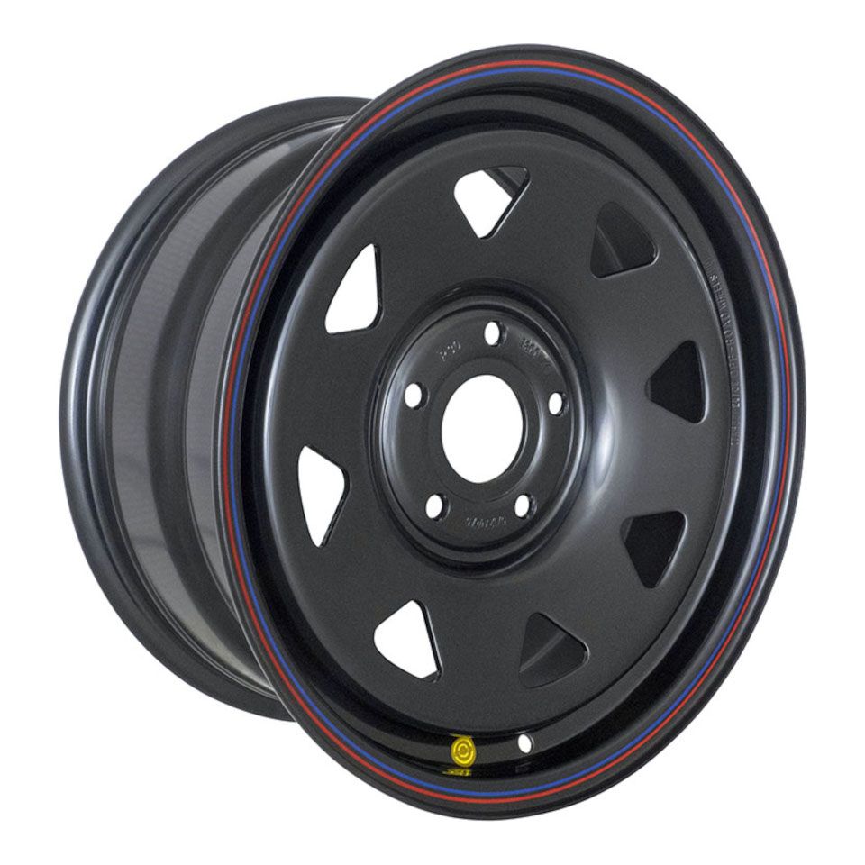 Диск колесный штампованный Off-Road Wheels  8,0/R17 5x127 ET30 D71,6 Черный