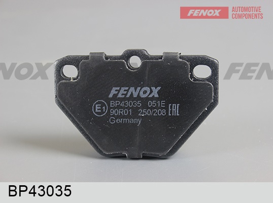 Колодки тормозные, дисковые задние TOYOTA Celica Fenox BP43035