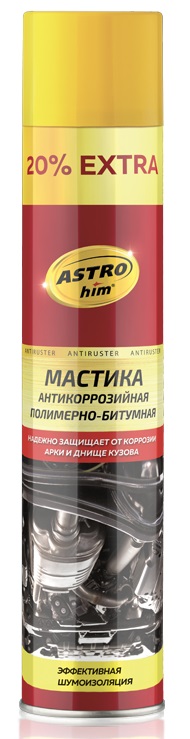 Мастика антикоррозийная ASTROhim AC-4901, полимерно-битумная, 1000 мл