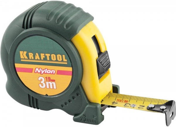 Рулетка Nylon KRAFTOOL 34122-03-19_z01, 3 м x 19 мм