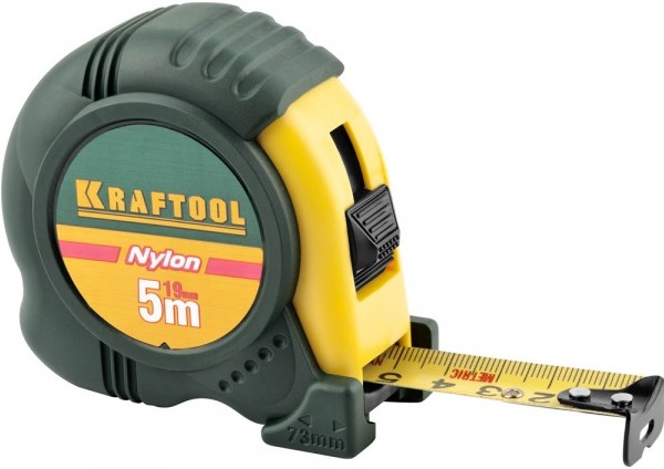 Рулетка Nylon KRAFTOOL 34122-05-19_z01, 5 м x 19 мм