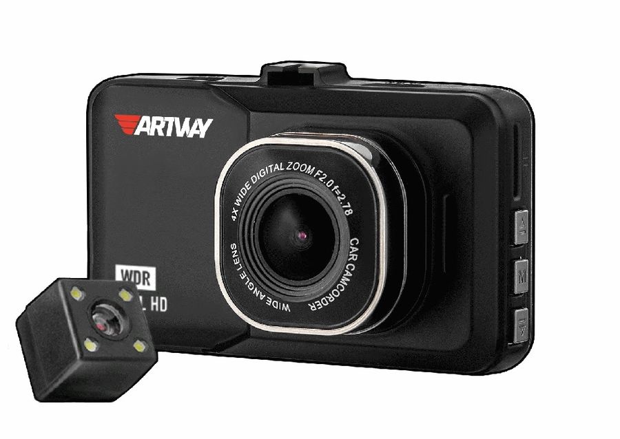 Видеорегистратор ARTWAY AutoCam AV-394, черный