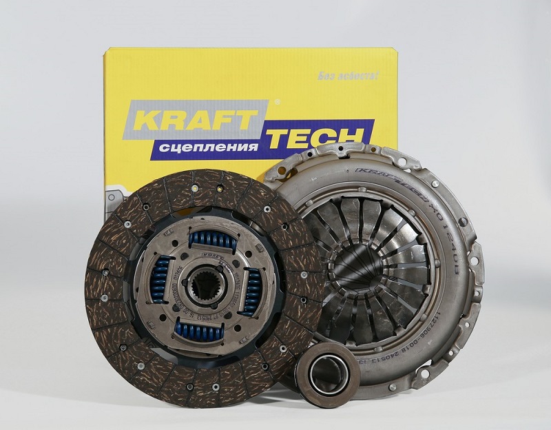 Комплект сцепления с выжимным подшипником VOLKSWAGEN LT Krafttech W01240E