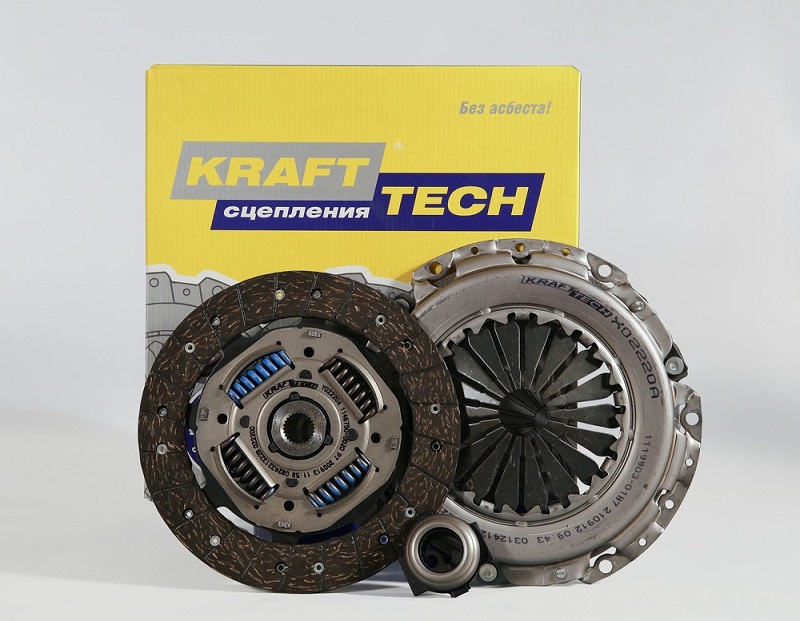 Комплект сцепления с выжимным подшипником RENAULT Laguna Krafttech W03220B