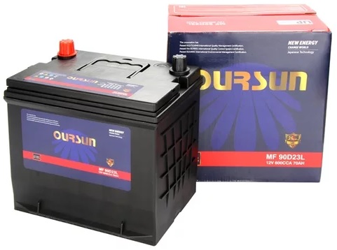 Аккумуляторная батарея SMF OURSUN MF 90D23L (12В, 70А/ч)