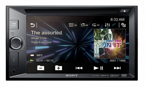 Автомагнитола Sony XAV-W600, USB, CD, DVD, 2DIN, 4x55Вт