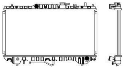 Радиатор охлаждения Sakura 1461-0261