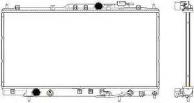 Радиатор охлаждения DODGE Stratus Sakura 3321-1029