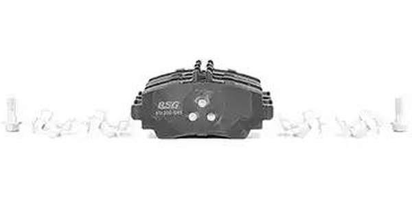 Колодки тормозные, дисковые MERCEDES BENZ A-CLASS BSG BSG 60-200-045